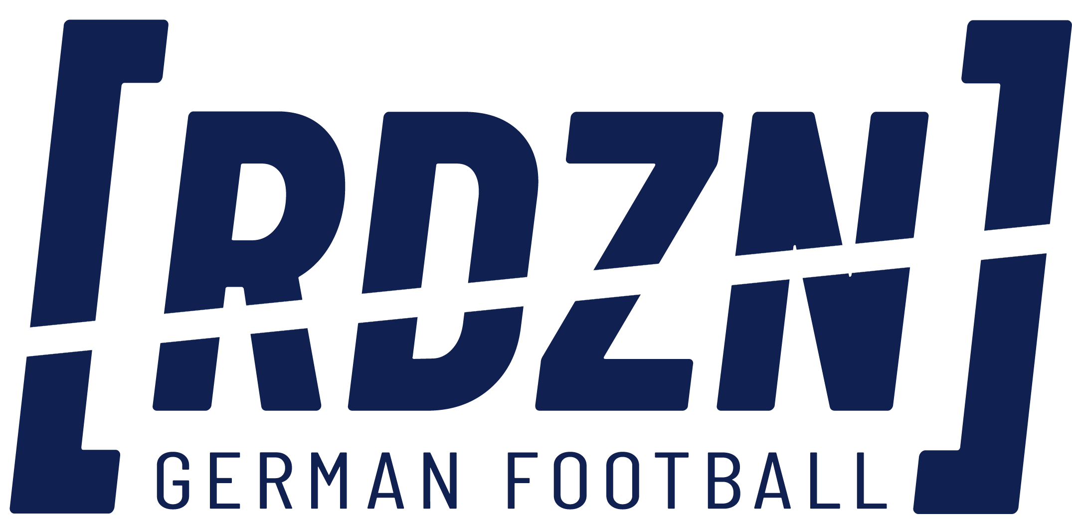 RDZN German American Football Logo Blau
